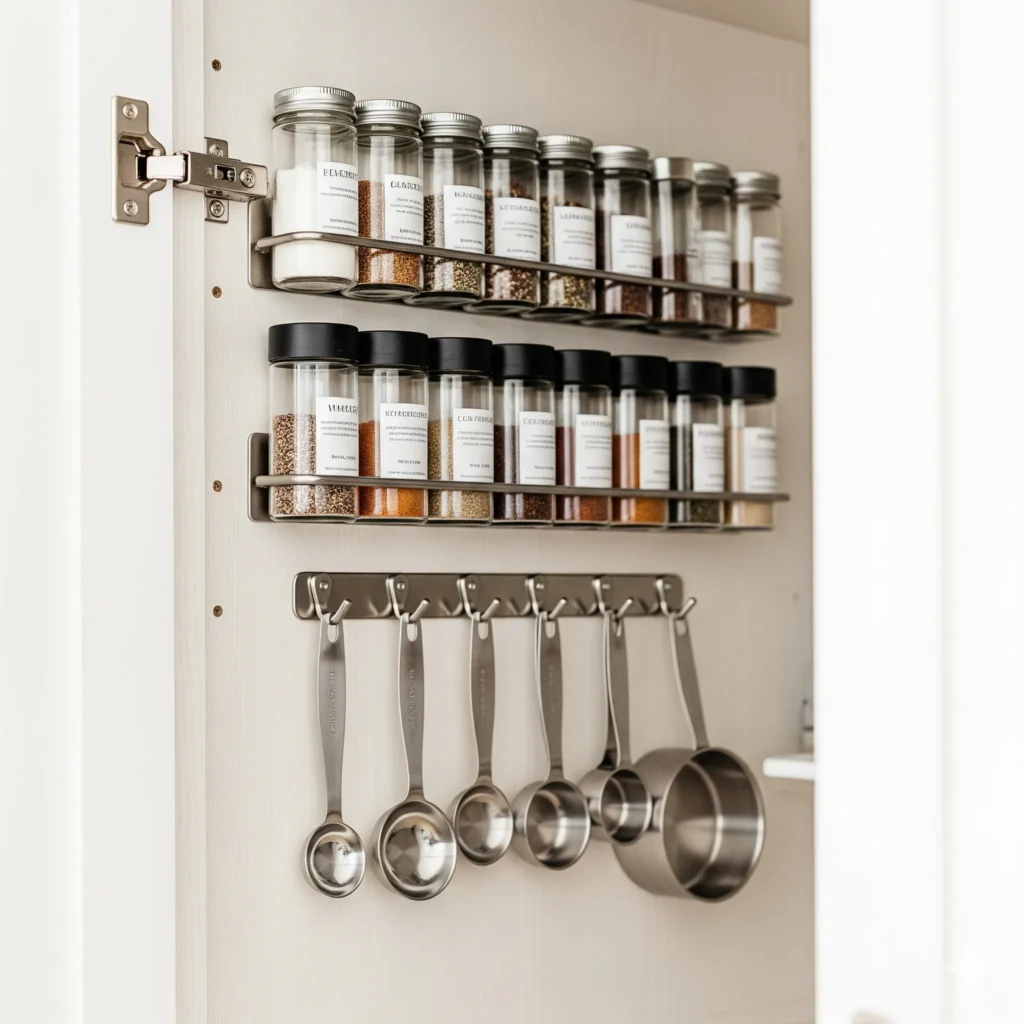 15 Genius Small Kitchen Storage Ideas To Transform Your Space vertical kitchen storage