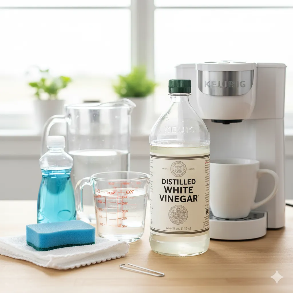 How to Clean a Keurig With Vinegar: Say Hello to Great Coffee how to clean a keurig with vinegar