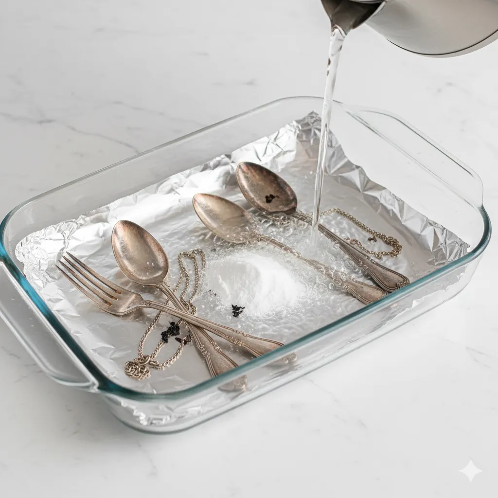 How to Clean Silver: Your Guide to Banishing Tarnish for Good how to clean silver with baking soda