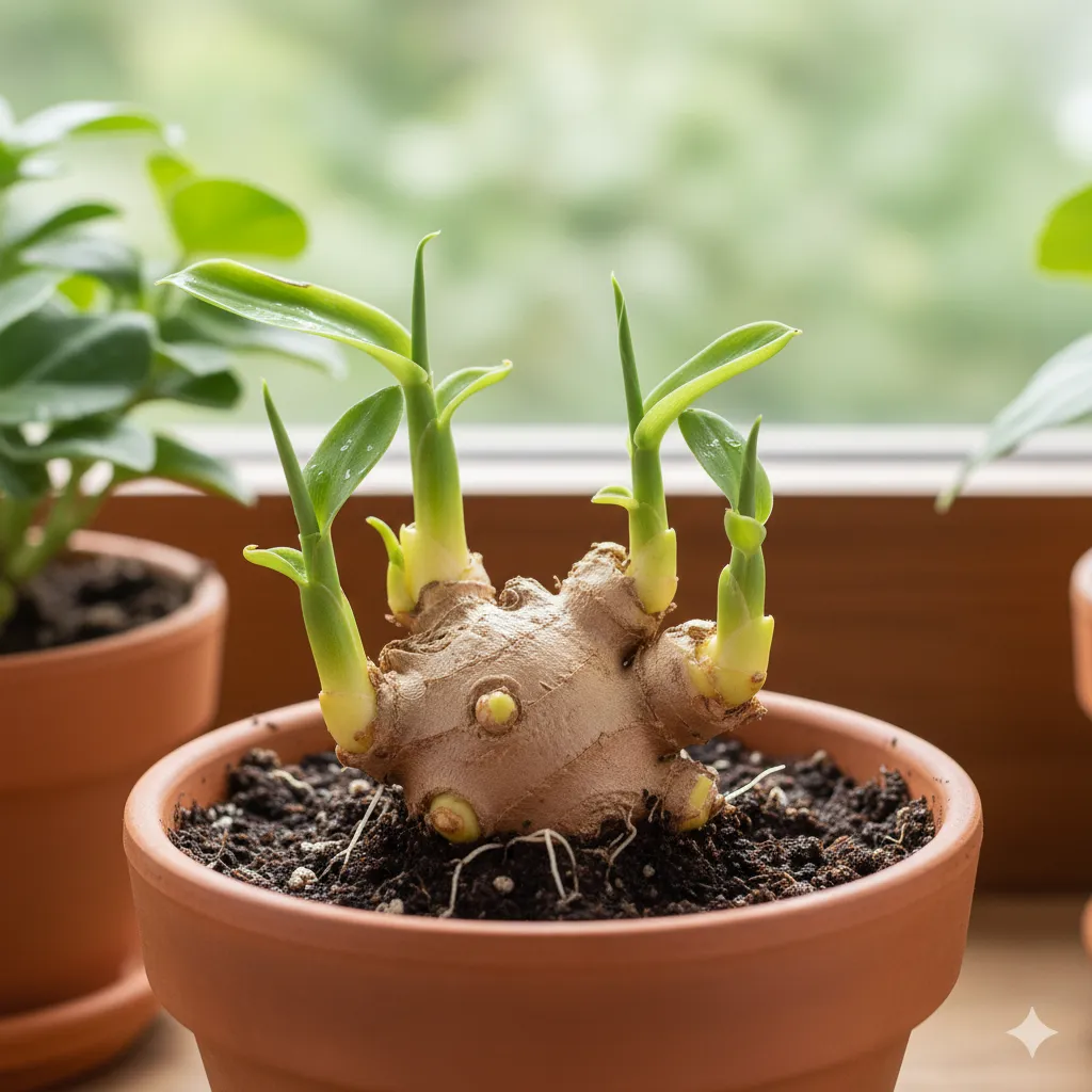 how to grow ginger from root