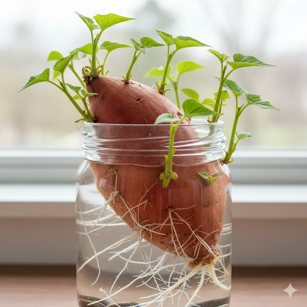how to grow sweet potatoes