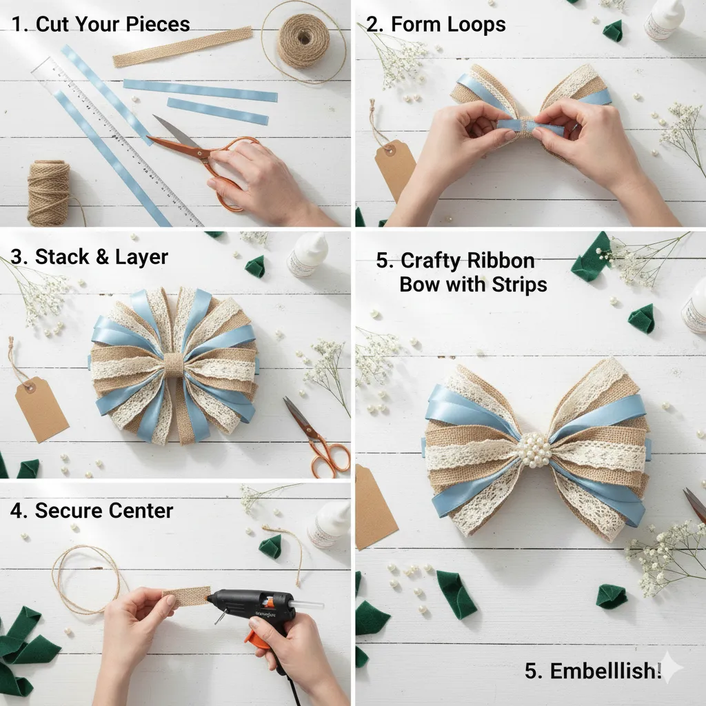 How to Make a Bow: The Ultimate DIY Tutorial You Didn’t Know You Needed how to make a bow out of ribbon