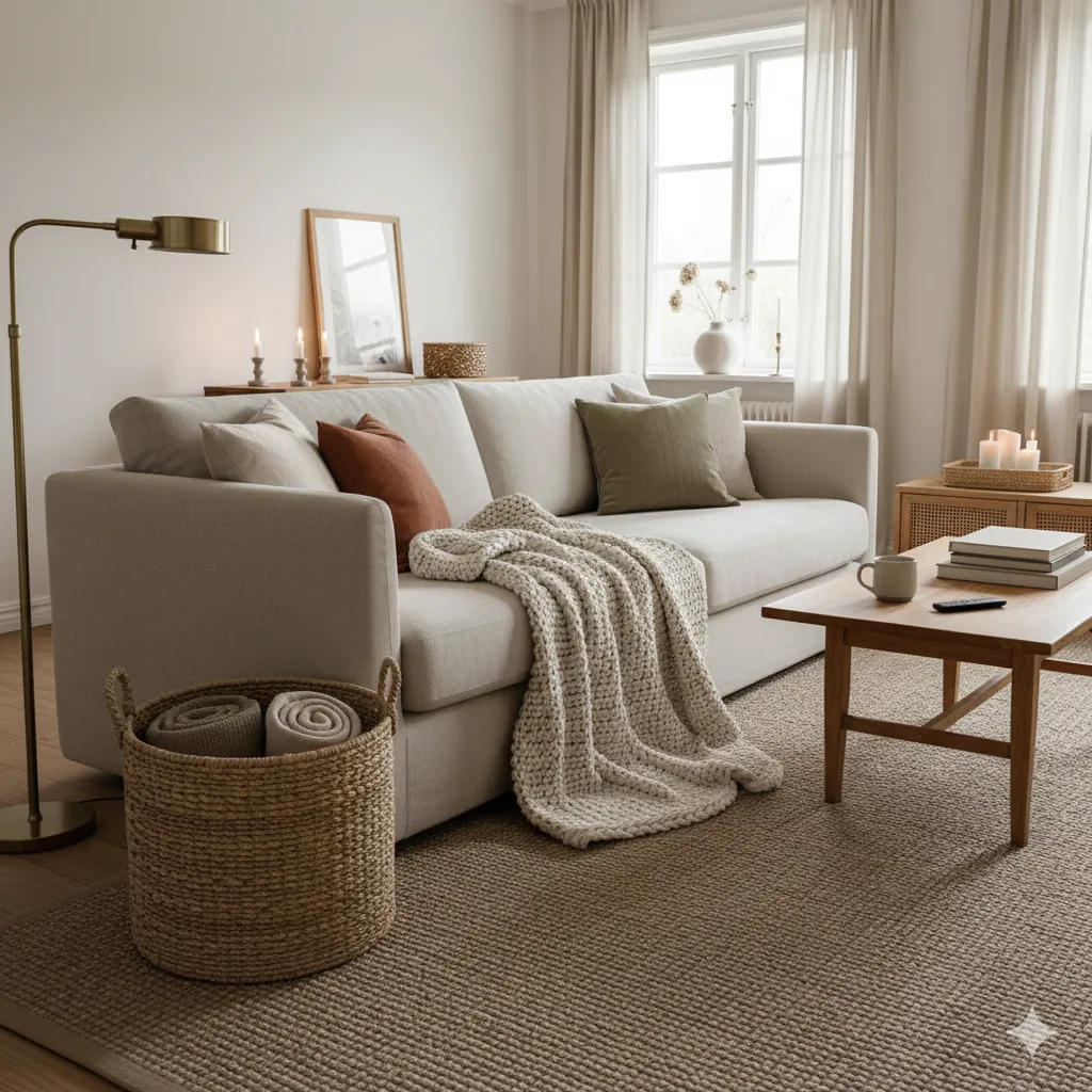 15 Hygge Home Decor Ideas: How to Create a Cozy Nordic Retreat hygge living room
