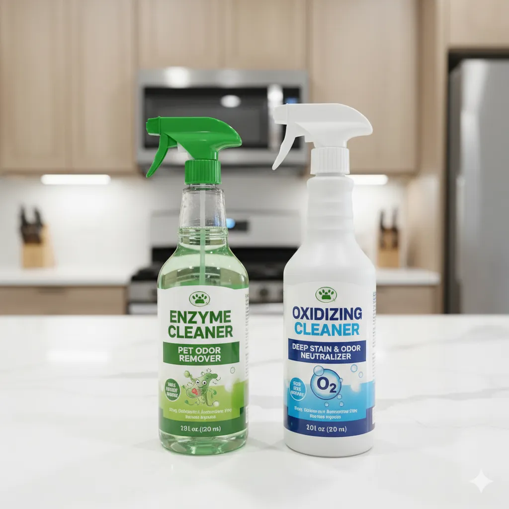 remove cat urine from house